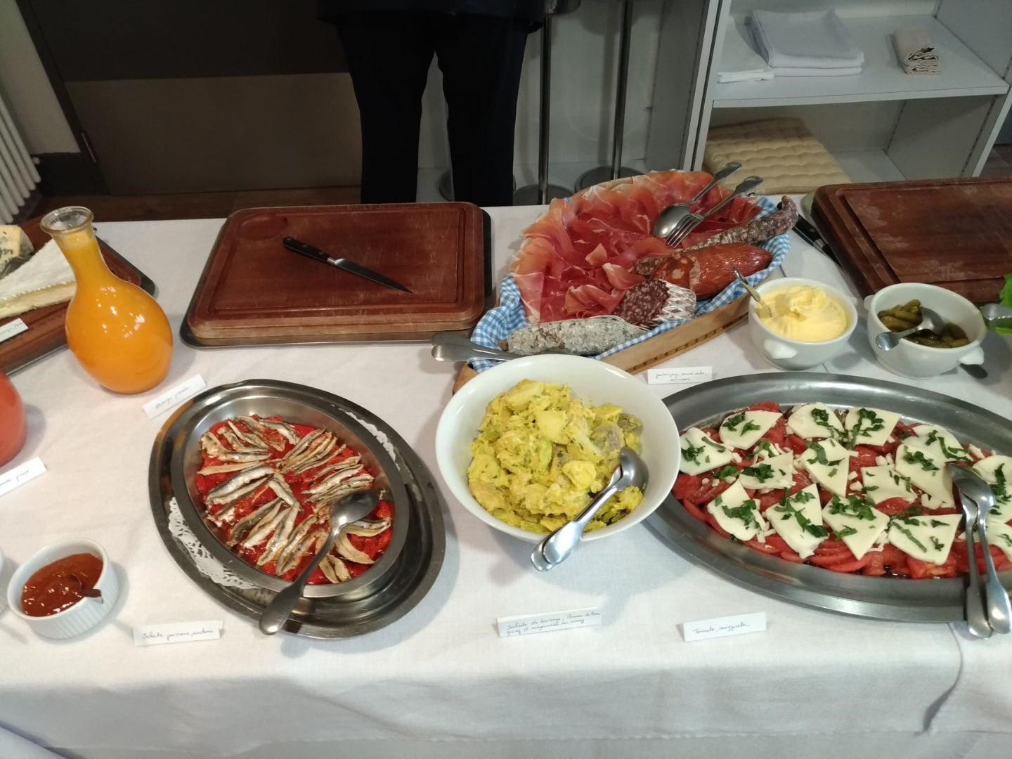 Réalisation d&rsquo;un buffet de type brunch