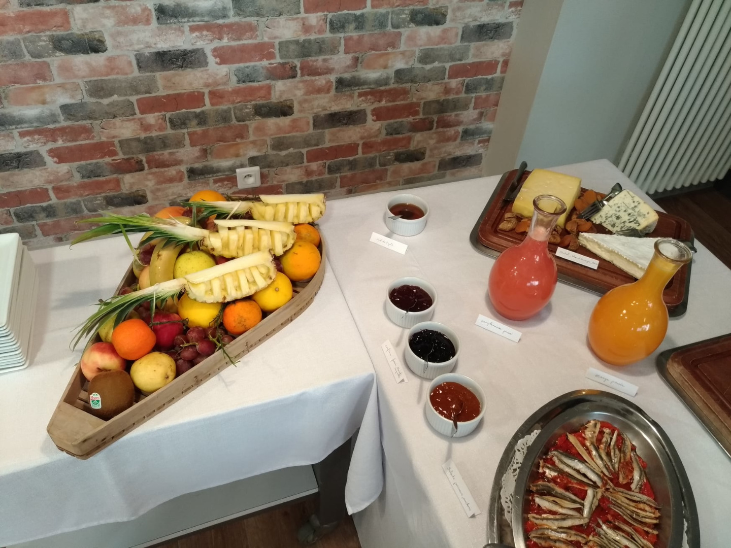 Réalisation d&rsquo;un buffet de type brunch