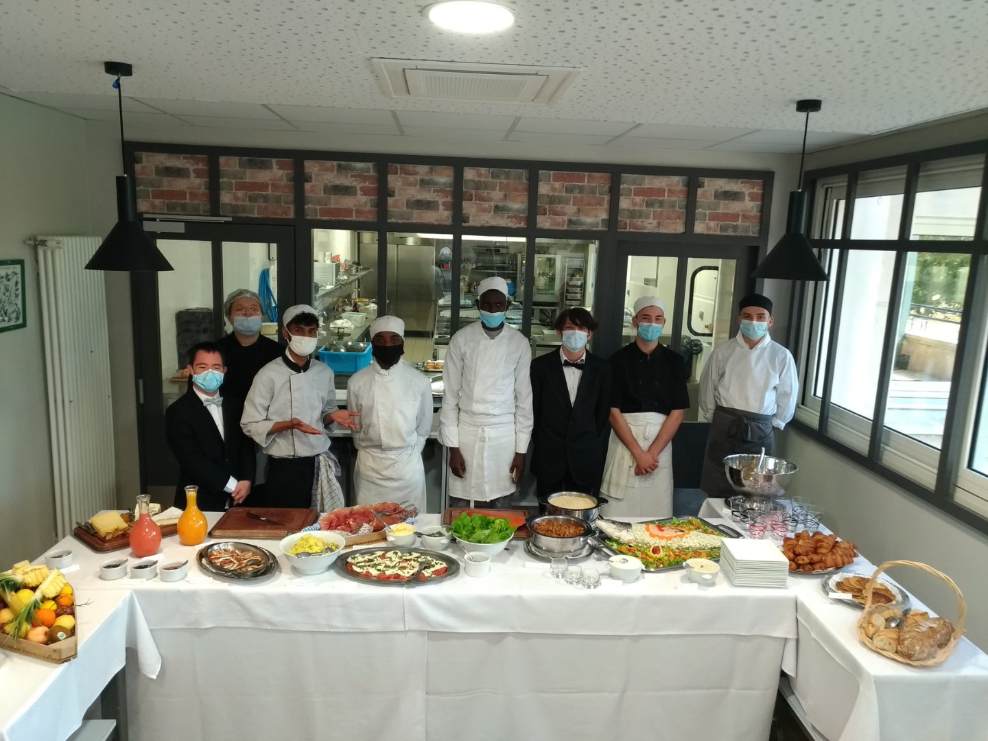 Réalisation d&rsquo;un buffet de type brunch