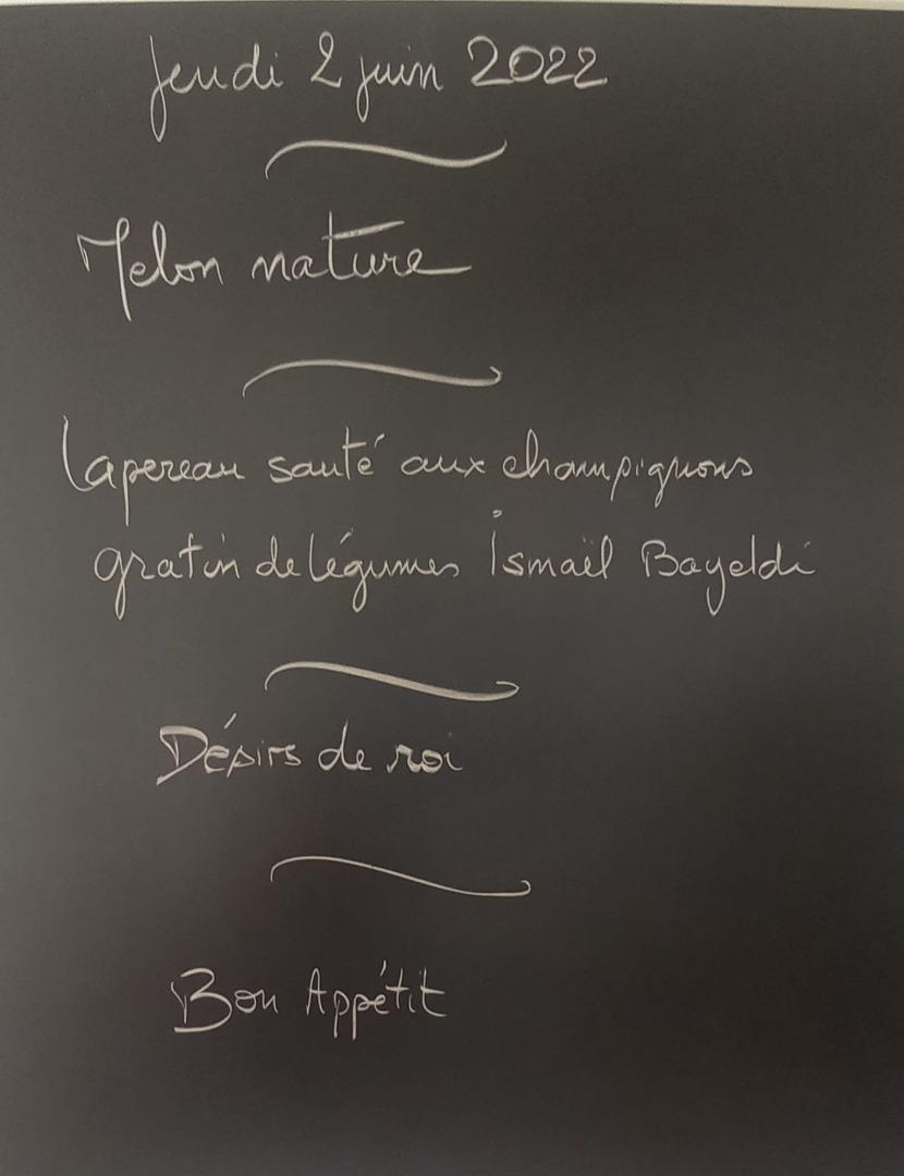 L&rsquo;équipe invitée par les CAP 1ère année cuisine